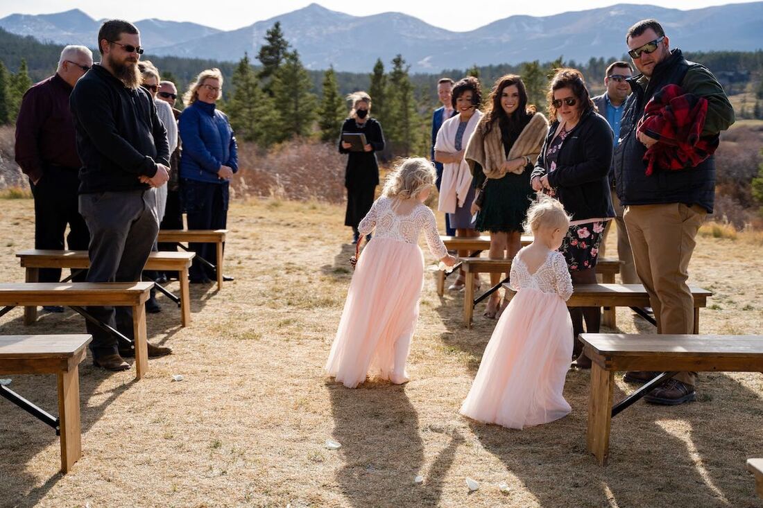 Rocky Mountain National Park Wedding site