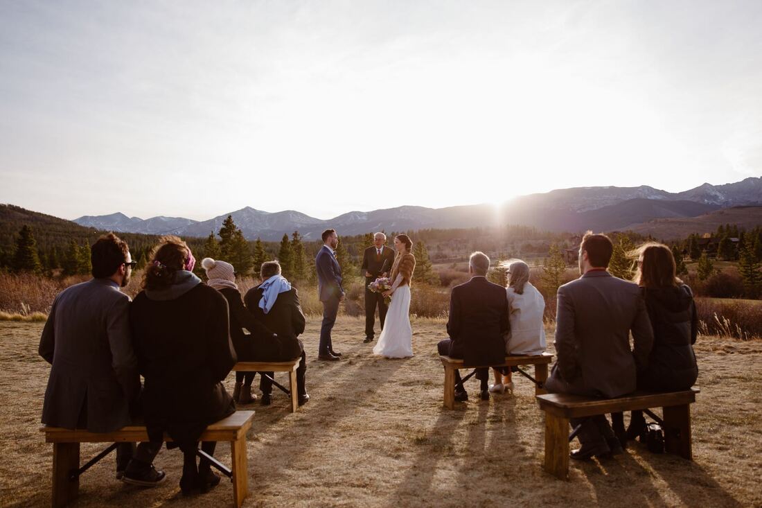 micro wedding in Colorado