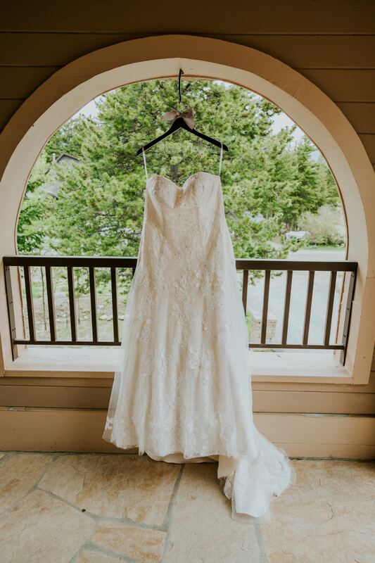 Colorado wedding dress