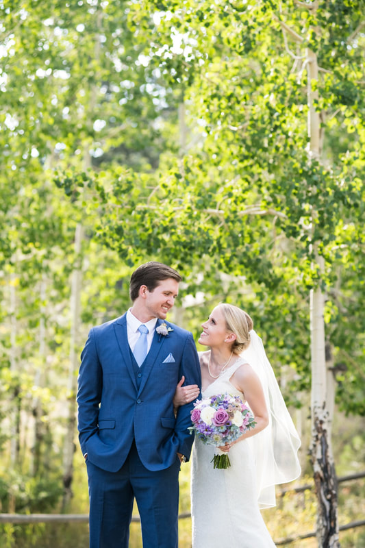 Sprague Lake in Rocky Mountain National Park wedding