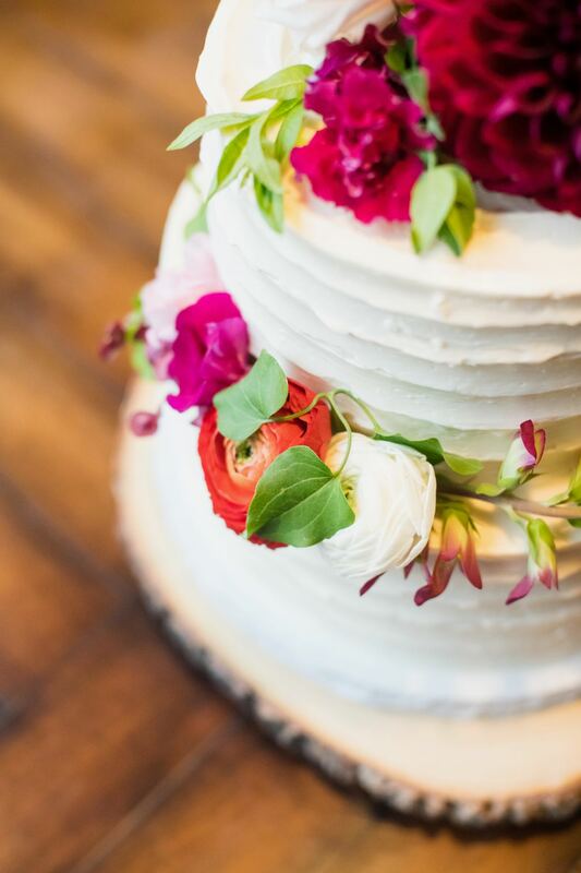 colorado destination wedding cake
