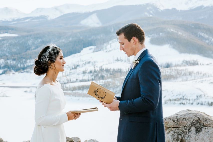 Intimate weddings in Colorado