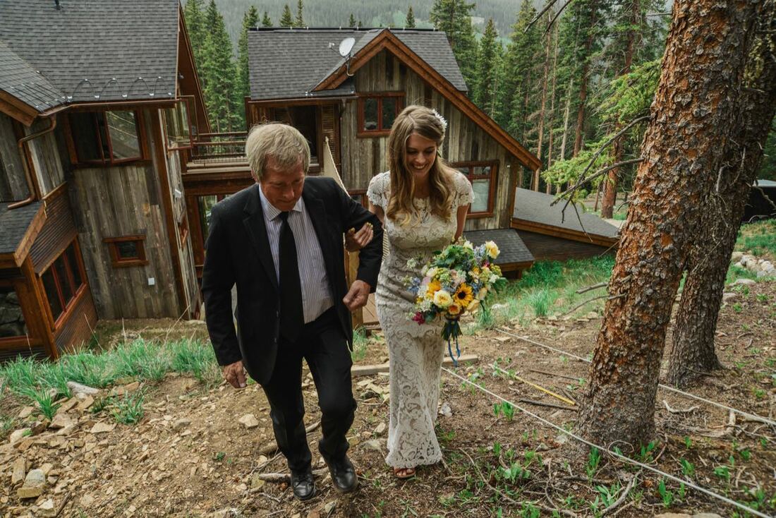small Colorado wedding