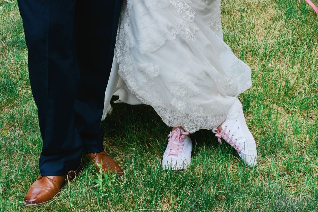 bride groom shoes