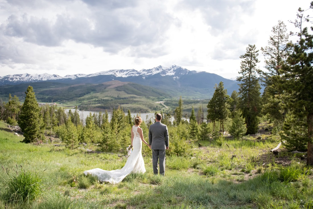 Colorado destination wedding groom