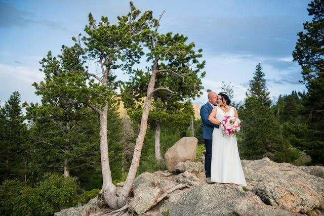 mountain small wedding