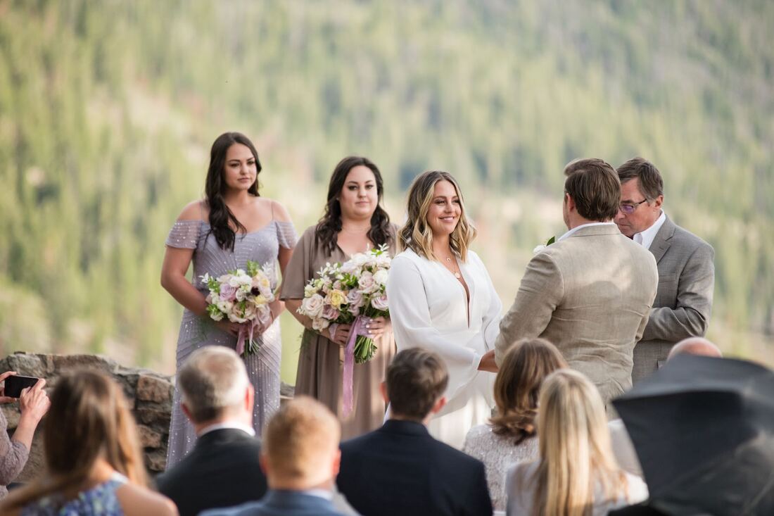Intimate Colorado wedding