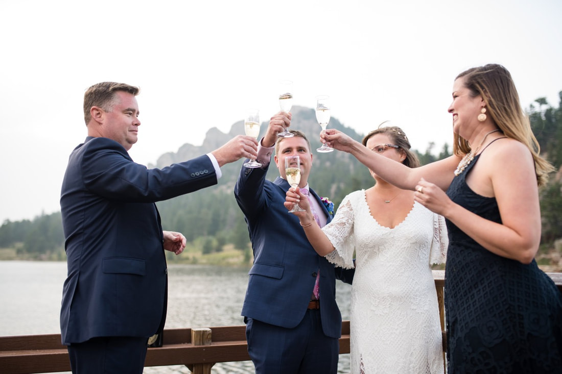 Sprague Lake elopement wedding